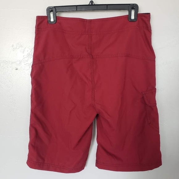 Hurley Men's 30 Burgundy Red Swim Trunks Board Shorts - Picture 5 of 6